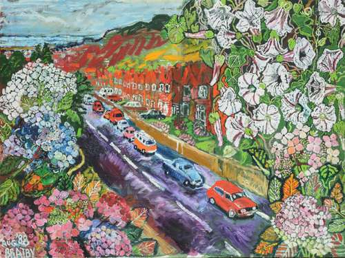 λ JOHN BRATBY (BRITISH 1928-1992), THE ROAD TO HASTINGS