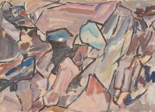 λ DAVID BOMBERG (BRITISH 1890-1957), LANDSCAPE