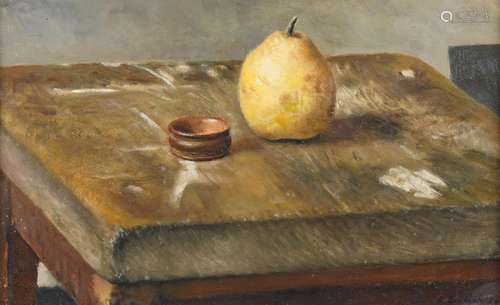 λ RICHARD EURICH (BRITISH 1903-1992), PEAR AND RING