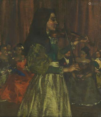 James Watterston Herald (British, 1859-1914) The concert 50....