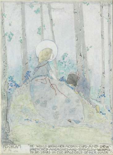 Jessie Marion King (British, 1875-1949) The Dwarf's Dream 27...