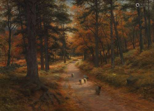 【*】Joseph Farquharson RA (British, 1846-1935) Autumn Wooded ...