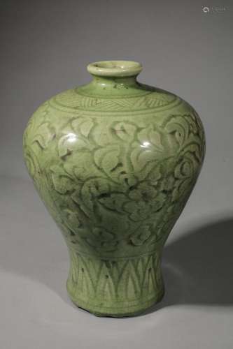 Vase Meiping en épaisse porcelaine du Longquan