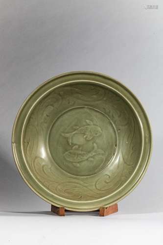 Plat en épaisse porcelaine du Longquan