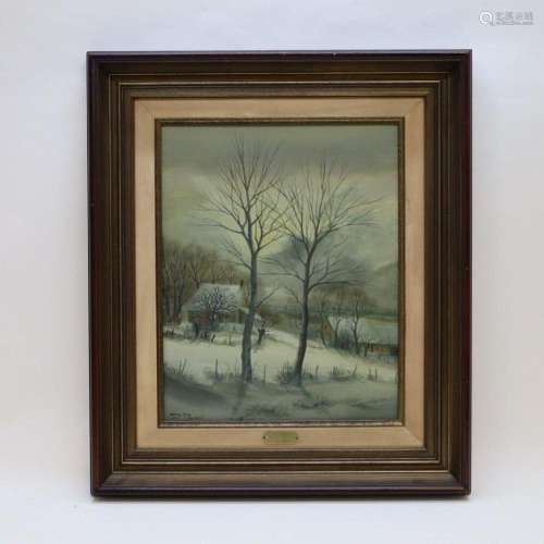 BOONAERT Paul get. 'Winter in de Vlaamse Ardennen' o...