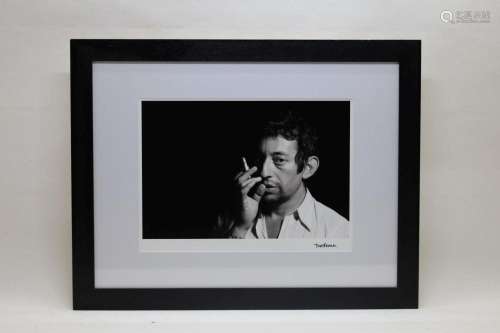 TONY FRANK get. originele foto 'Serge Gainsbourg dans so...