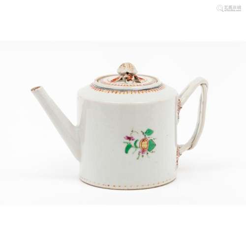 A teapot with cover