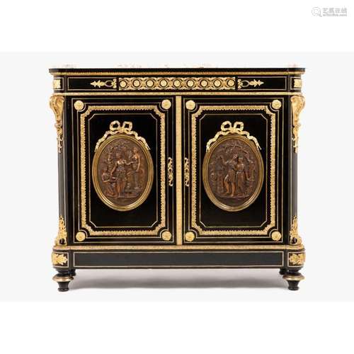 A Napoleon III cupboard