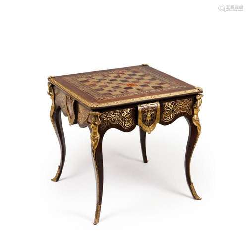 A Boulle style games table