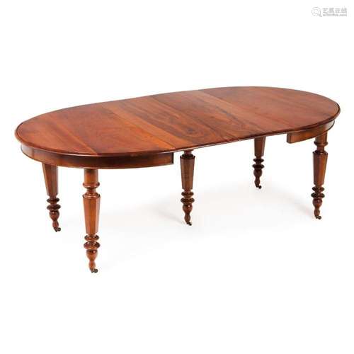 A Victorian dining table