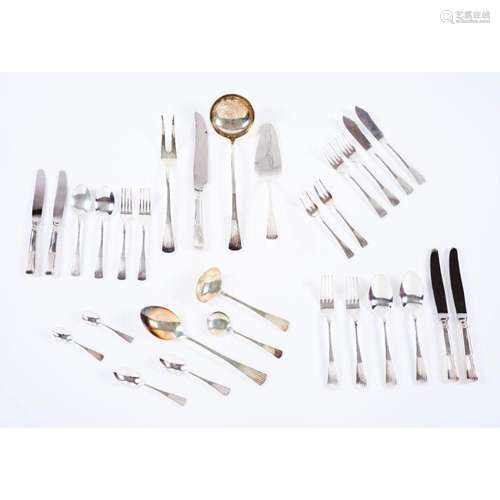 A twelve cover canteen of cutlery