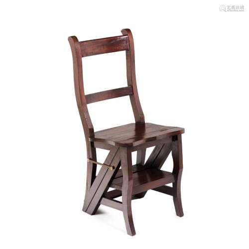 A metamorphic chair
