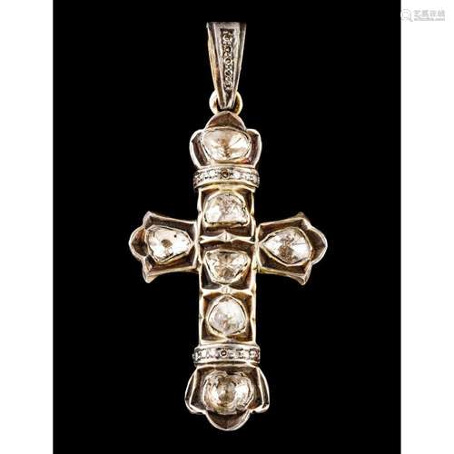 A cross pendant