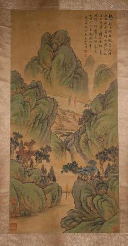 Chinese Ink Painting,Tang Yin Landscape