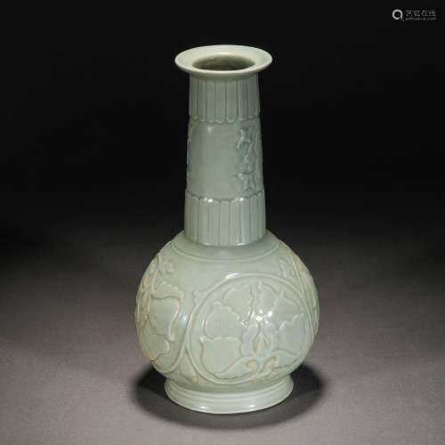 Song Dynasty,Official Kiln Beast Pattern Bottle