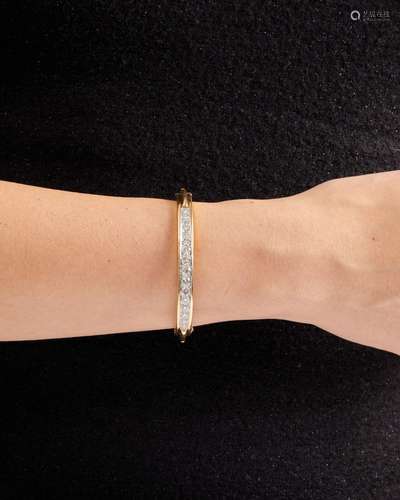 A DIAMOND BANGLE