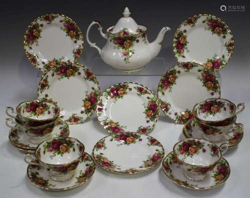 A Royal Albert Old Country Roses pattern part se