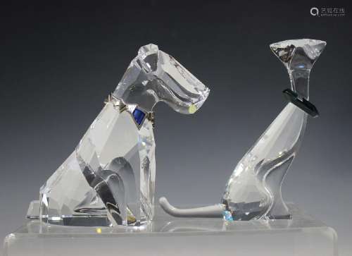 A Swarovski Crystal Symbols Collection dog, desi