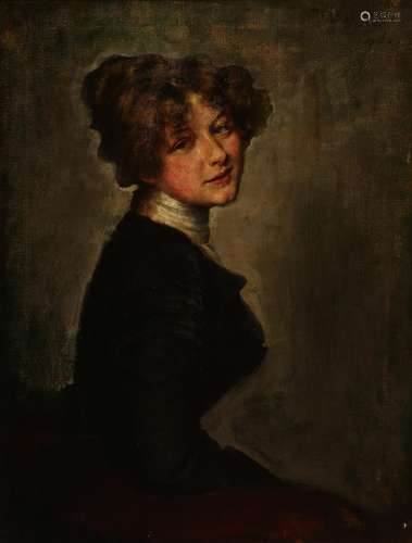 Portraitist um 1900.