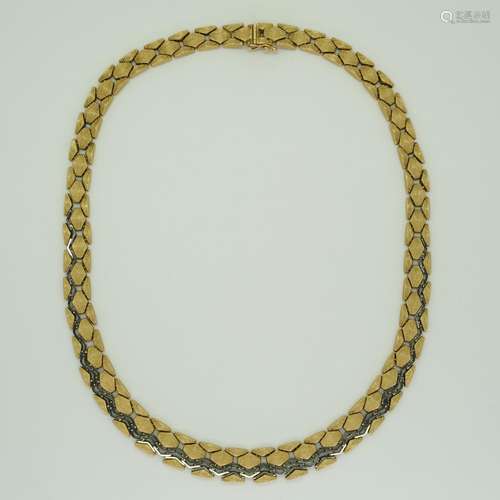 Goldenes Gliedercollier,