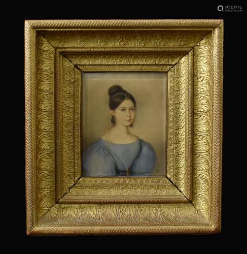 Miniatur: Portrait der Charlotte Sybold