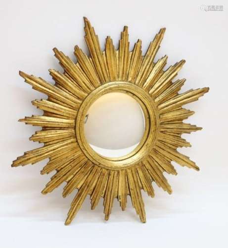 Miroir sphérique ensoleillé - Diamètre 59 cm.