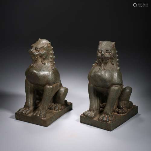 Ming Dynasty of China,Stone Lion Ornament