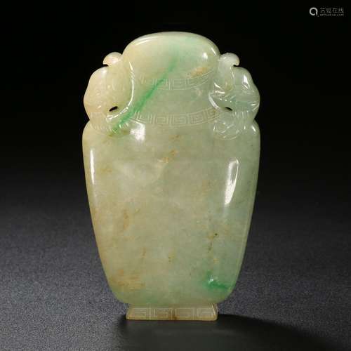 Qing Dynasty of China,Jadeite Ornament