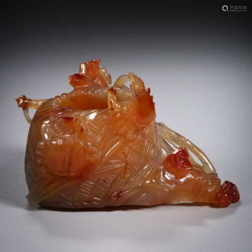 Qing Dynasty of China,Agate Ornament