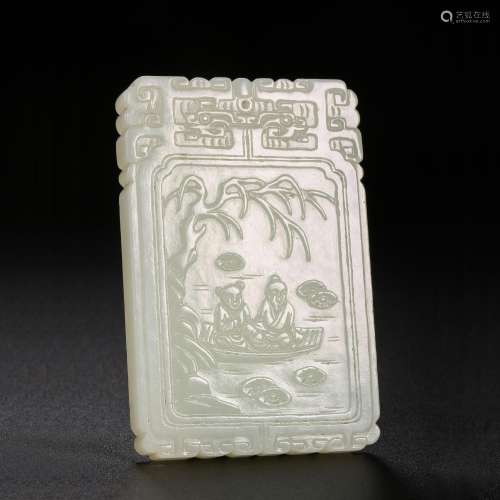 Qing Dynasty of China,Hetian Jade Character Brand