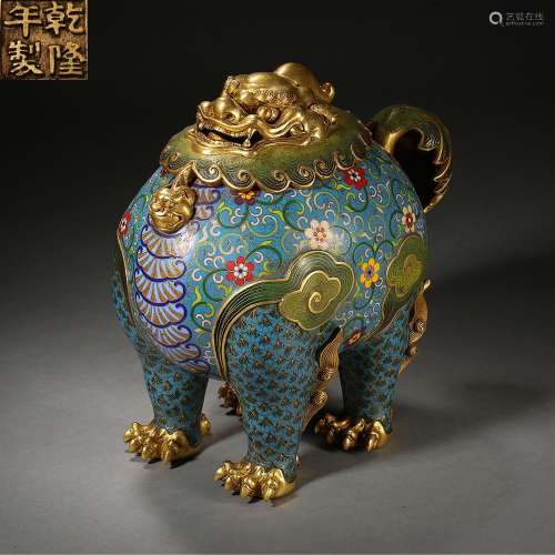 Qing Dynasty of China,Copper Enamel Aromatherapy