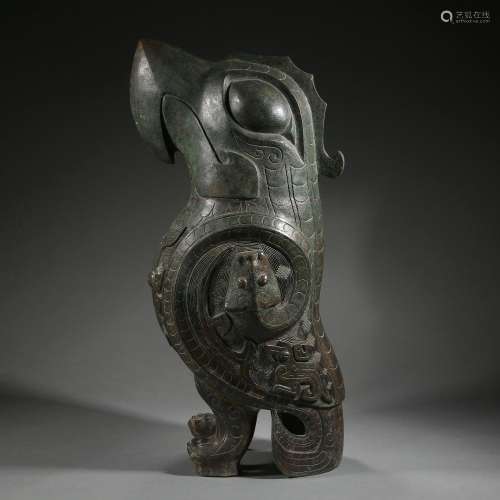 Ming dynasty or earlier of China,Bronze Bird Shaped Ornament