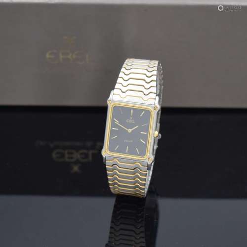 EBEL Armbanduhr in Edelstahl & Gold, Schweiz um 1984, qu...