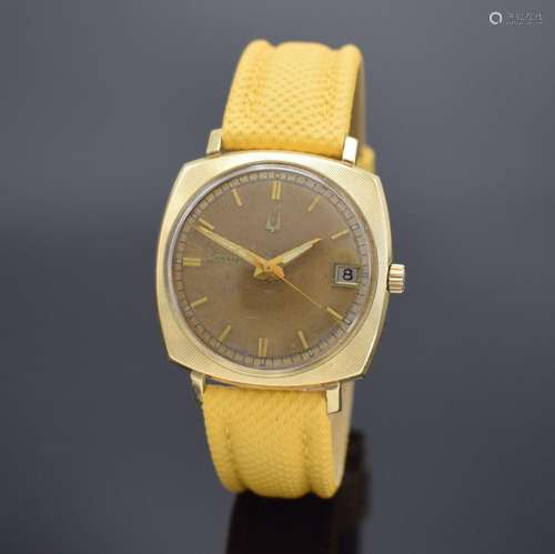 BULOVA Accutron 14k Gold filled Armbanduhr, Schweiz/USA um 1...