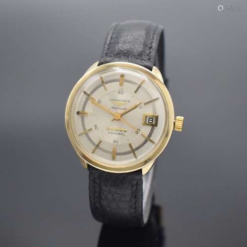 LONGINES Admiral Armbanduhr in 10 k Gold filled, Schweiz / U...