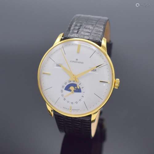 JUNGHANS Meister Kalender Herrenarmbanduhr Referenz 027/7202...