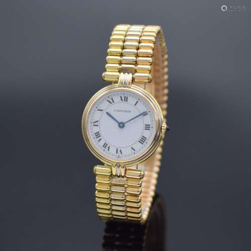 CARTIER Vendome Trinity Damengoldbanduhr in GG/WG/RG 750/000...