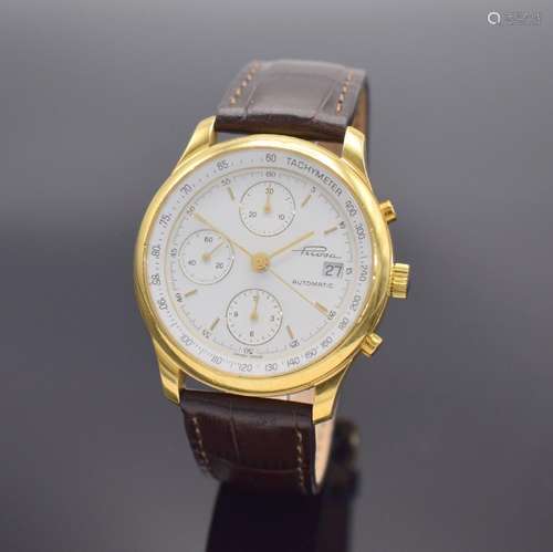 PRIOSA Armbandchronograph in GG 750/000, Schweiz 1990er Jahr...