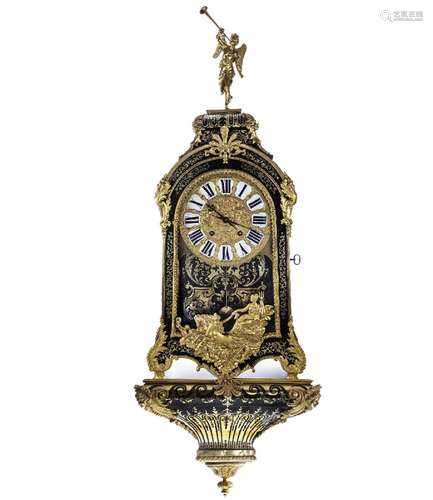 JAQUES COGNIET à Paris Louis-XV Boulle-Wanduhr mit original ...