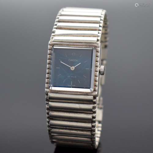 OMEGA De Ville Armbanduhr in 925er Silber, Schweiz um 1975, ...