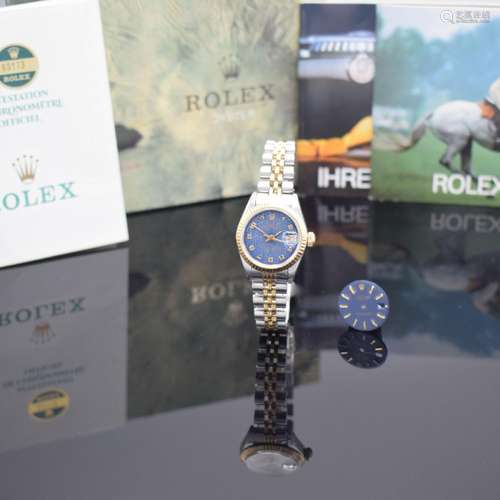 ROLEX Oyster Perpetual Datejust Damenarmbanduhr Referenz 691...