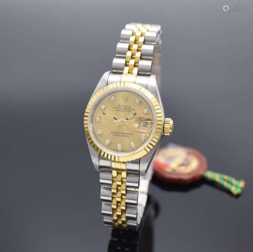 ROLEX Damenarmbanduhr Oyster Perpetual Datejust Referenz 691...