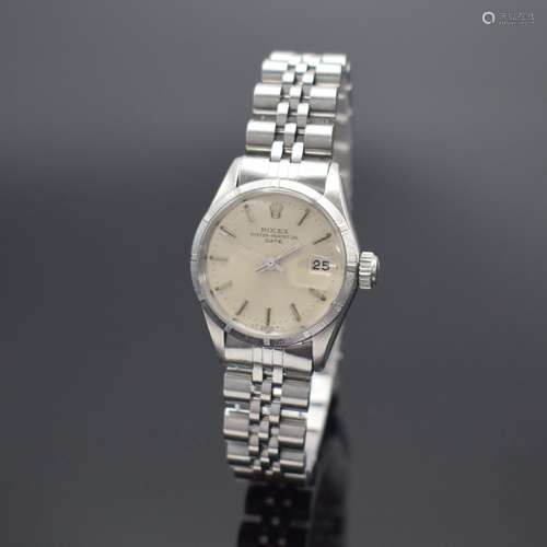 ROLEX Damenarmbanduhr Oyster Perpetual Date Referenz 6519, A...