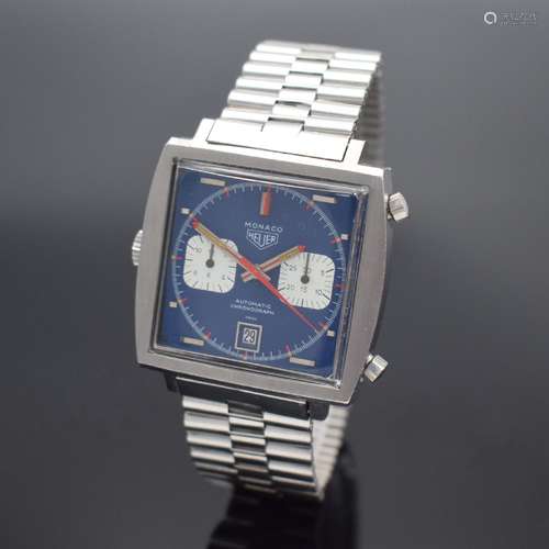 HEUER Monaco "Steve McQueen" Herrenarmbanduhr mit ...