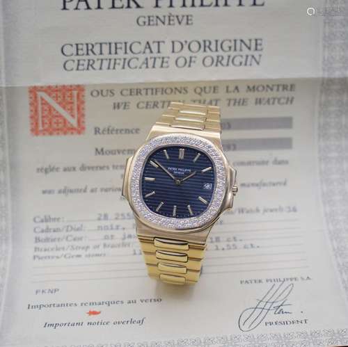 PATEK PHILIPPE hochfeine & seltene Herrenarmbanduhr &quo...