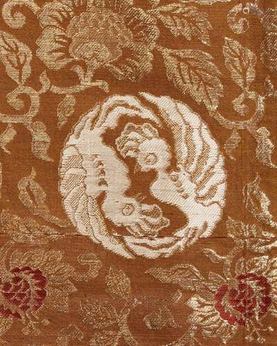 A JAPANESE SILK BROCADE KESA