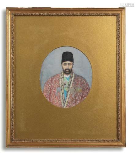 【R】A Qajar minister Qajar Persia, circa 1880