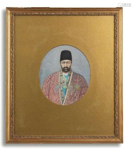 【R】A Qajar minister Qajar Persia, circa 1880