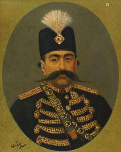 【R】Muzaffar al-Din Shah Qajar (reg. 1896-1907) Qajar Persia,...