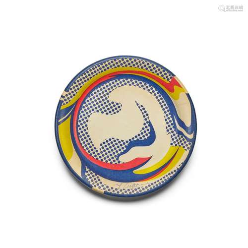 ROY LICHTENSTEIN (1923-1997) Paper Plate, (Corlett III.45), ...